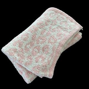 Bearberry Baby Girls Pink Leopard Print‎ Plush stroller Blanket Soft Blankey